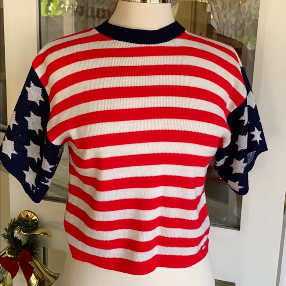 Vintage Miss Levi’s Patriotic Sweater